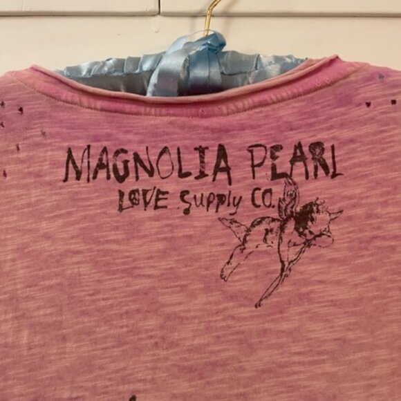 Pink Graphic Off-Shoulder Dress - Picture 7 of 10